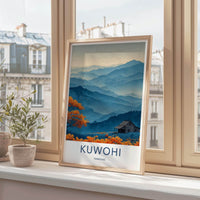 Kuwahi Poster - Tennessee Wall Art - Rustic Cabin Scene Home Decor