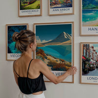 Laguna Verde Poster - Bolivia Vibrant Lake Shore Gallery Art