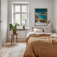 Laguna Verde Poster - Bolivia Vibrant Lake Shore Gallery Art