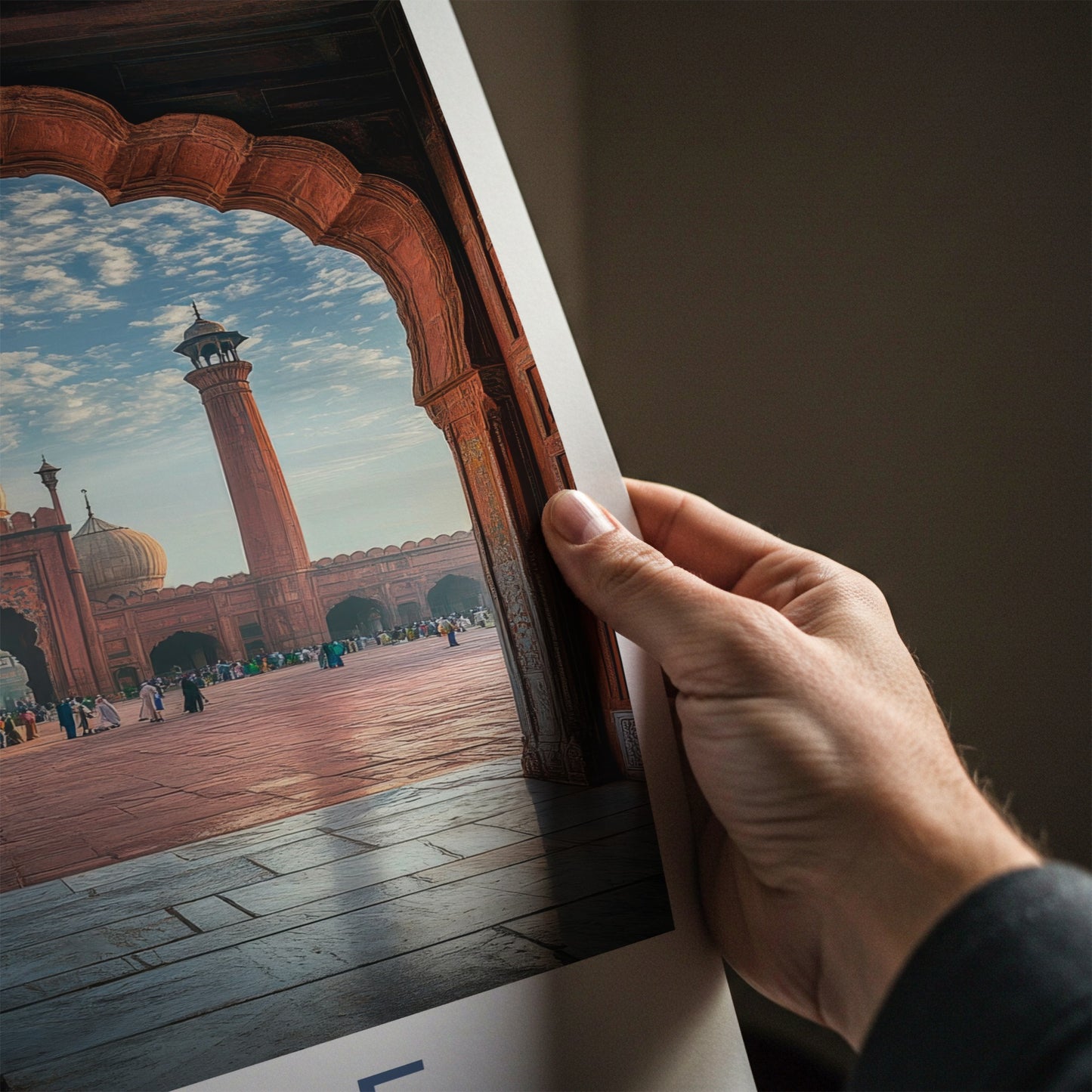 Lahore Poster - Pakistan Travel Art - Grand Archway Mosque Home Decor