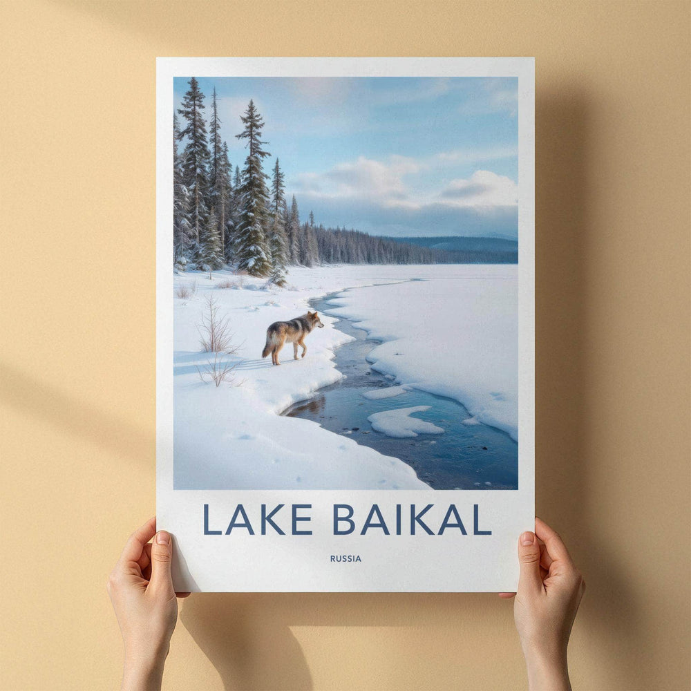Lake Baikal Poster - Scenic Siberia Landscape Print