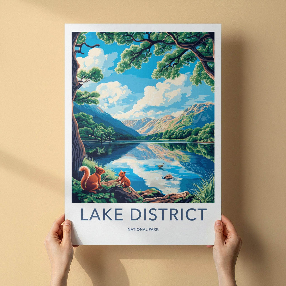 Lake District Poster - British Landscape Print