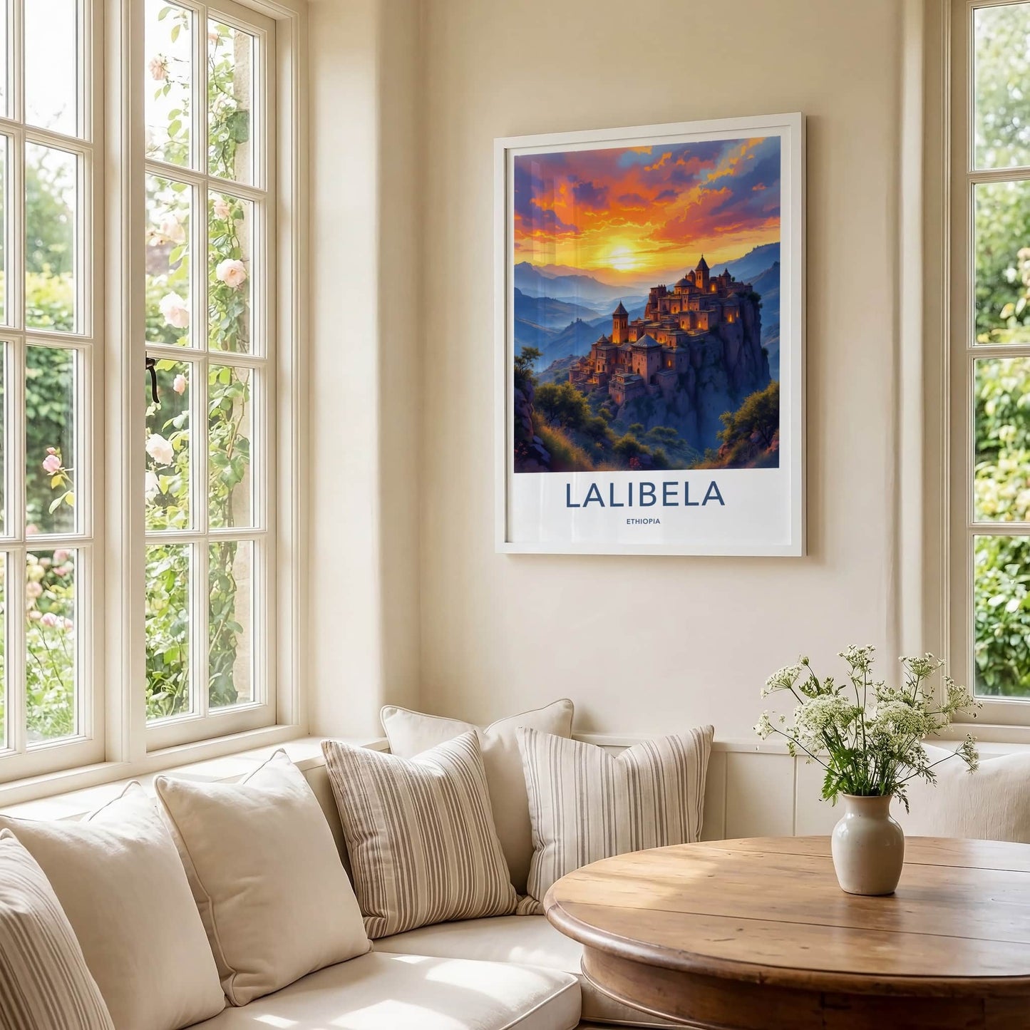 Lalibela Poster - Ethiopia Wall Art - Historic Rock Churches Home Decor