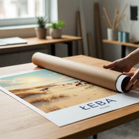 Leba Poster - Poland Travel Art - Wild Horses Beach Home Decor