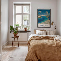 Lencois Poster - Brazil Travel Art - White Sand Lagoons Home Decor