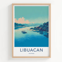 Libuacan Poster - Philippines Travel Art - Tropical Water Scene Home Decor