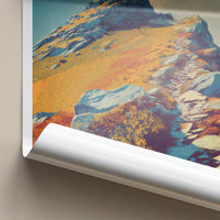 Lingmoor Fell Poster - England Travel Art - Rocky Mountain Path Home Decor