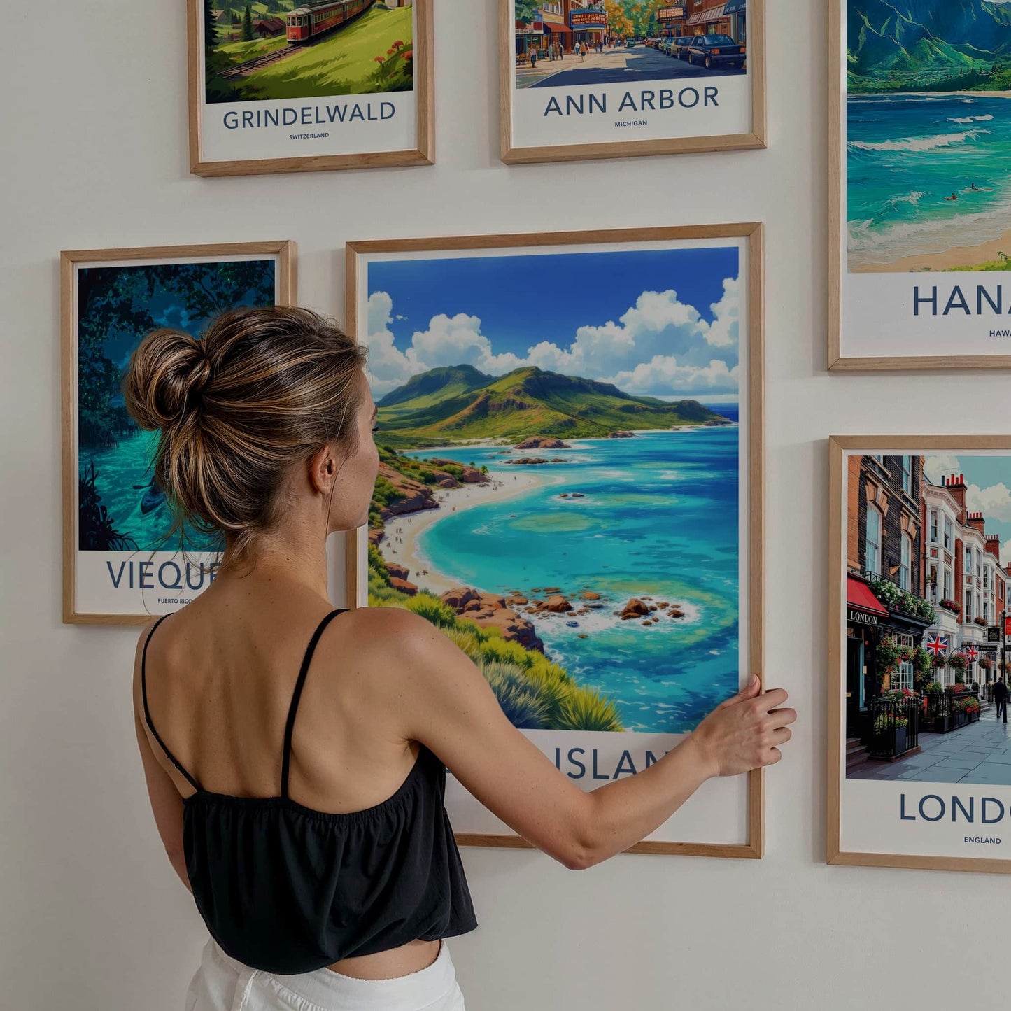 Lizard Island Poster - Australia Travel Art - Tropical Beach Landscape Wall Decor