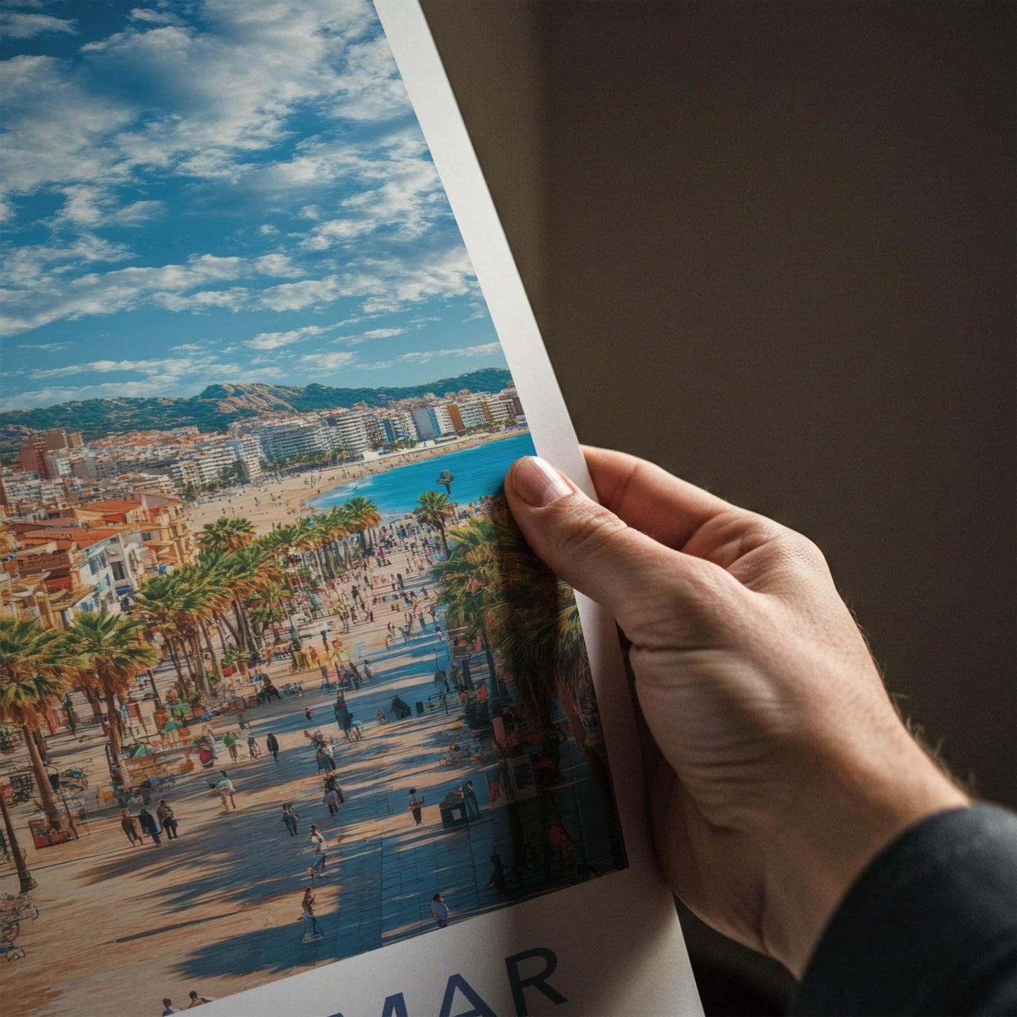 Lloret de Mar Poster - Spain Travel Art - Gothic Church Seaside Home Decor