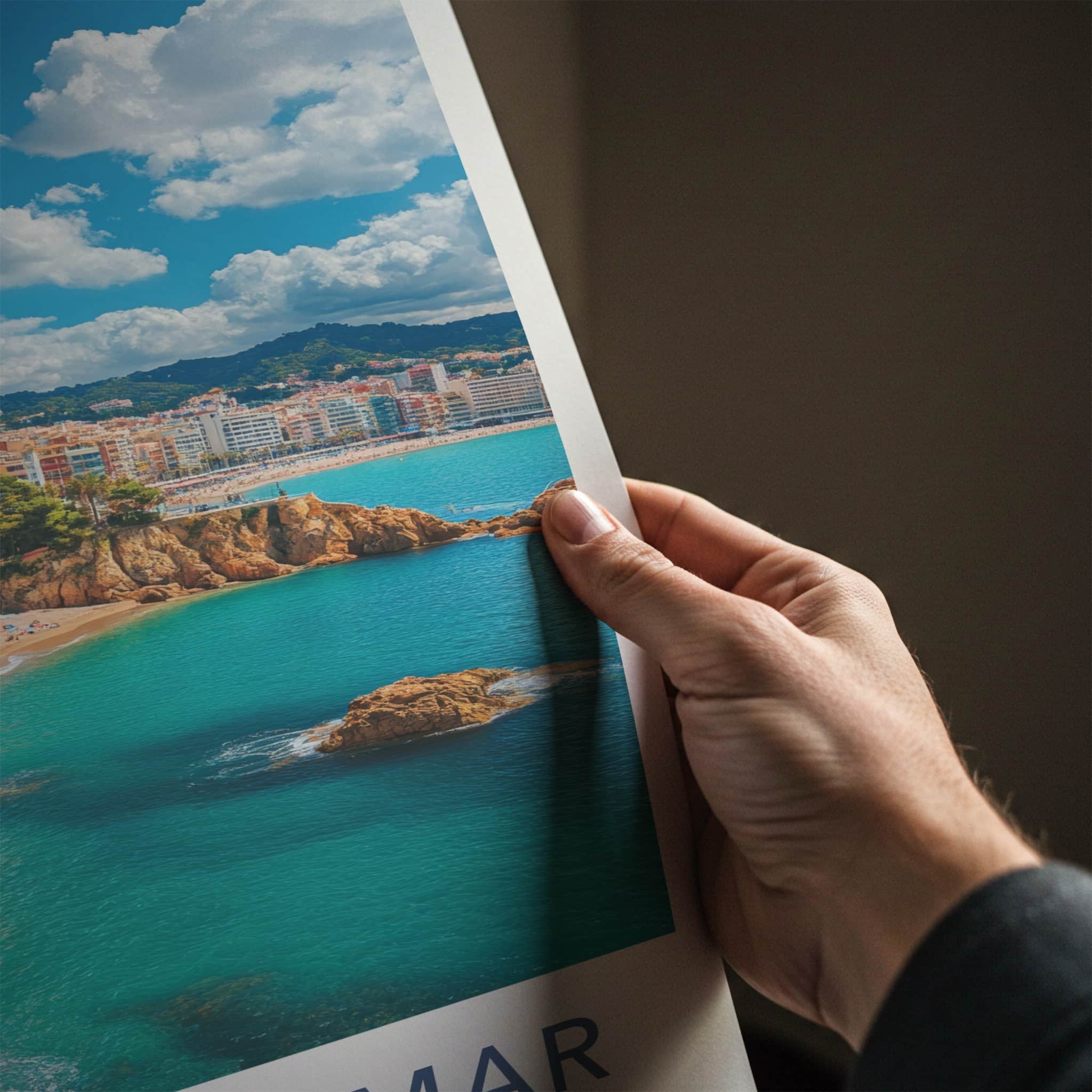 Lloret De Mar Poster - Spain Travel Art - Sunny Mediterranean Beach Home Decor