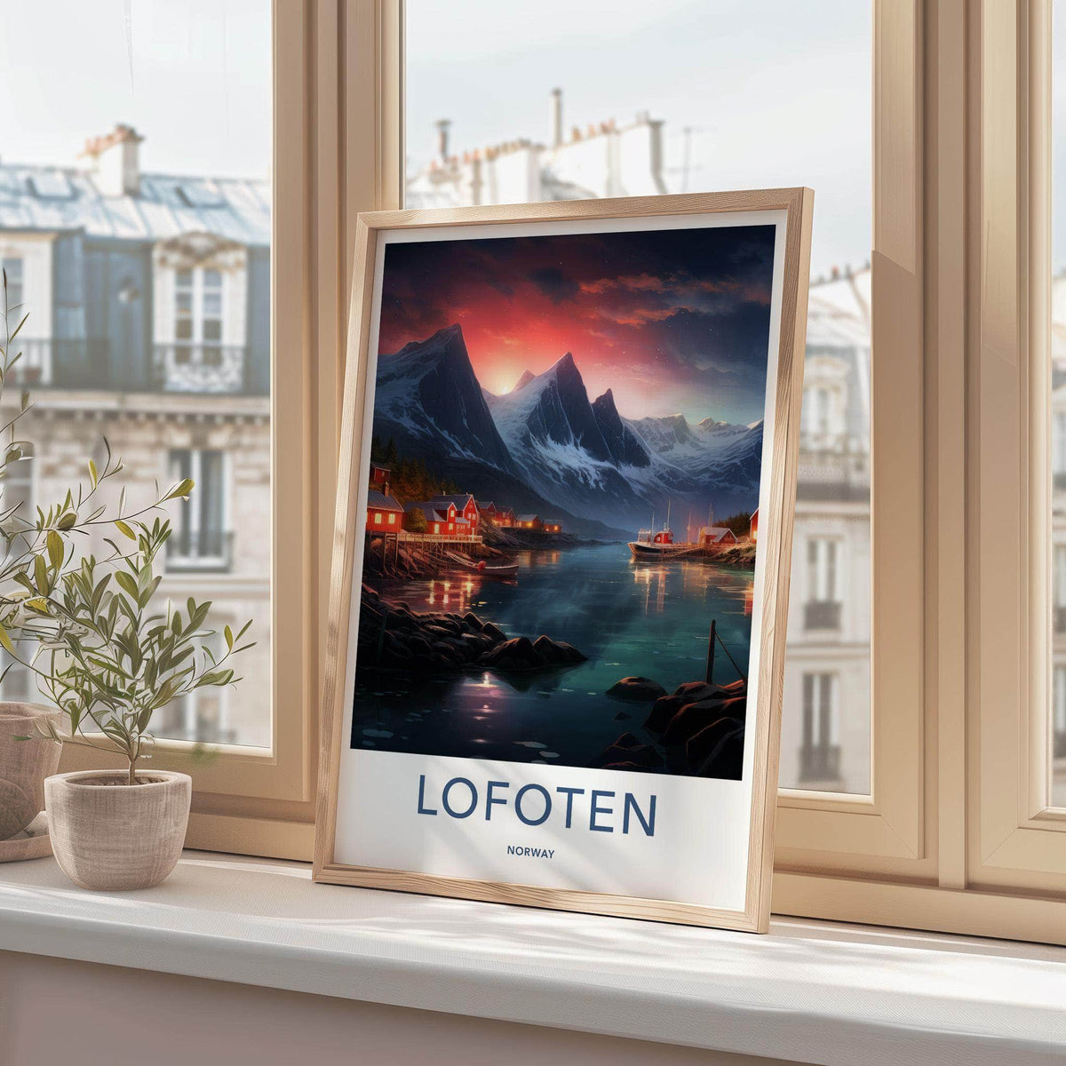 Lofoten Poster - Norway Wall Art