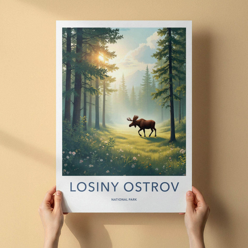 Losiny Ostrov Poster - Scenic Nature Wall Decor