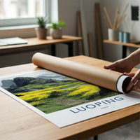 Luoping Poster - China Travel Art - Yellow Flower Fields Home Decor