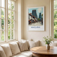 Madurai Poster - India Travel Art