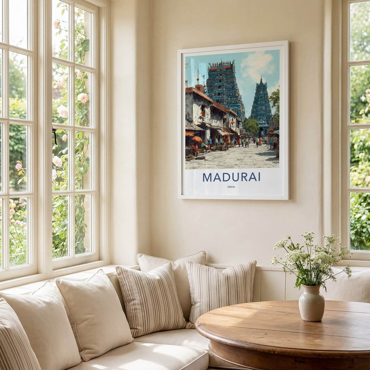 Madurai Poster - India Travel Art