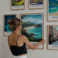 Mahe Poster - Seychelles Travel Art - Tropical Beach Resort Home Decor