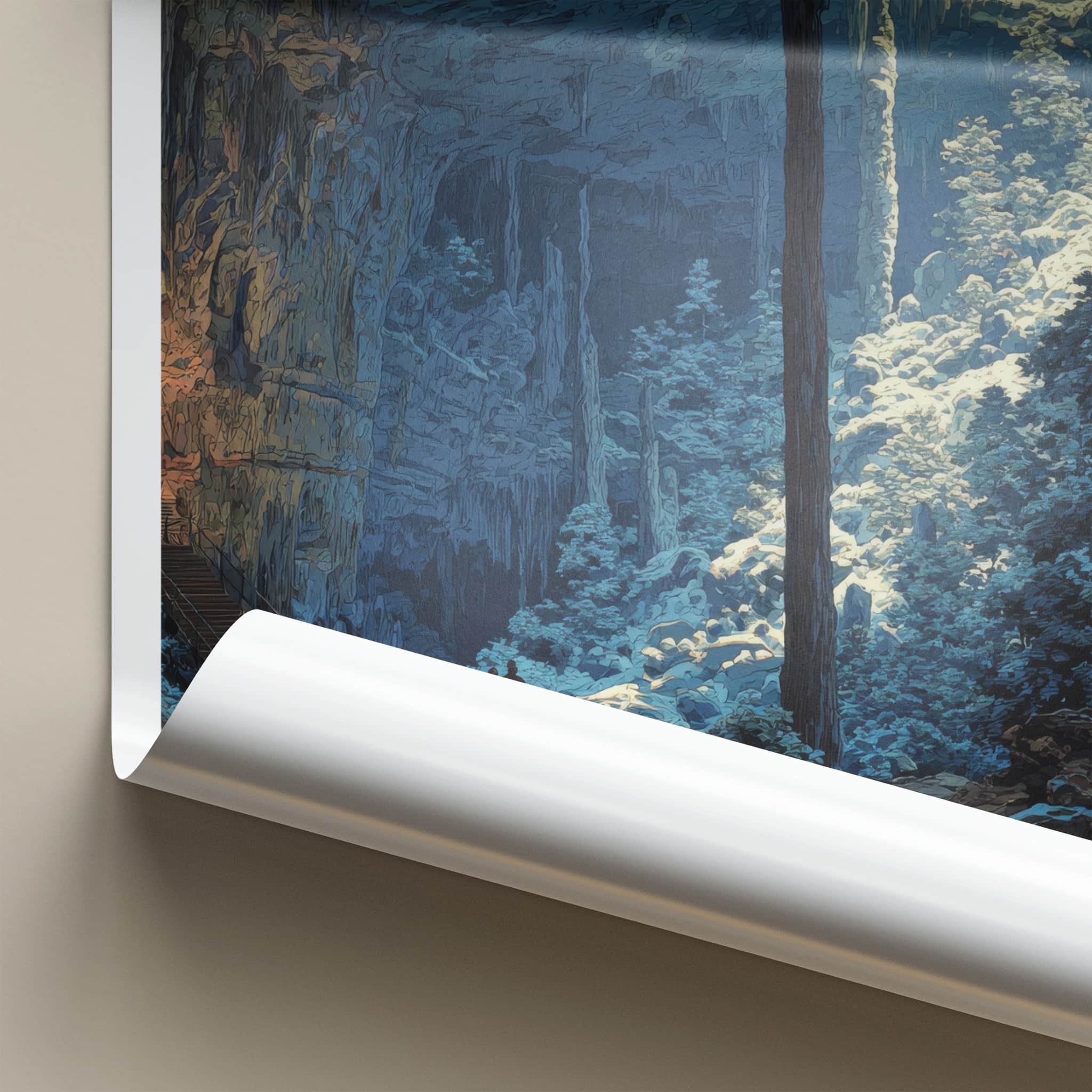 Mammoth Cave Poster - Kentucky Winter wonderland Gallery Art