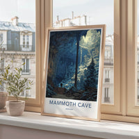 Mammoth Cave Poster - Kentucky Winter wonderland Gallery Art