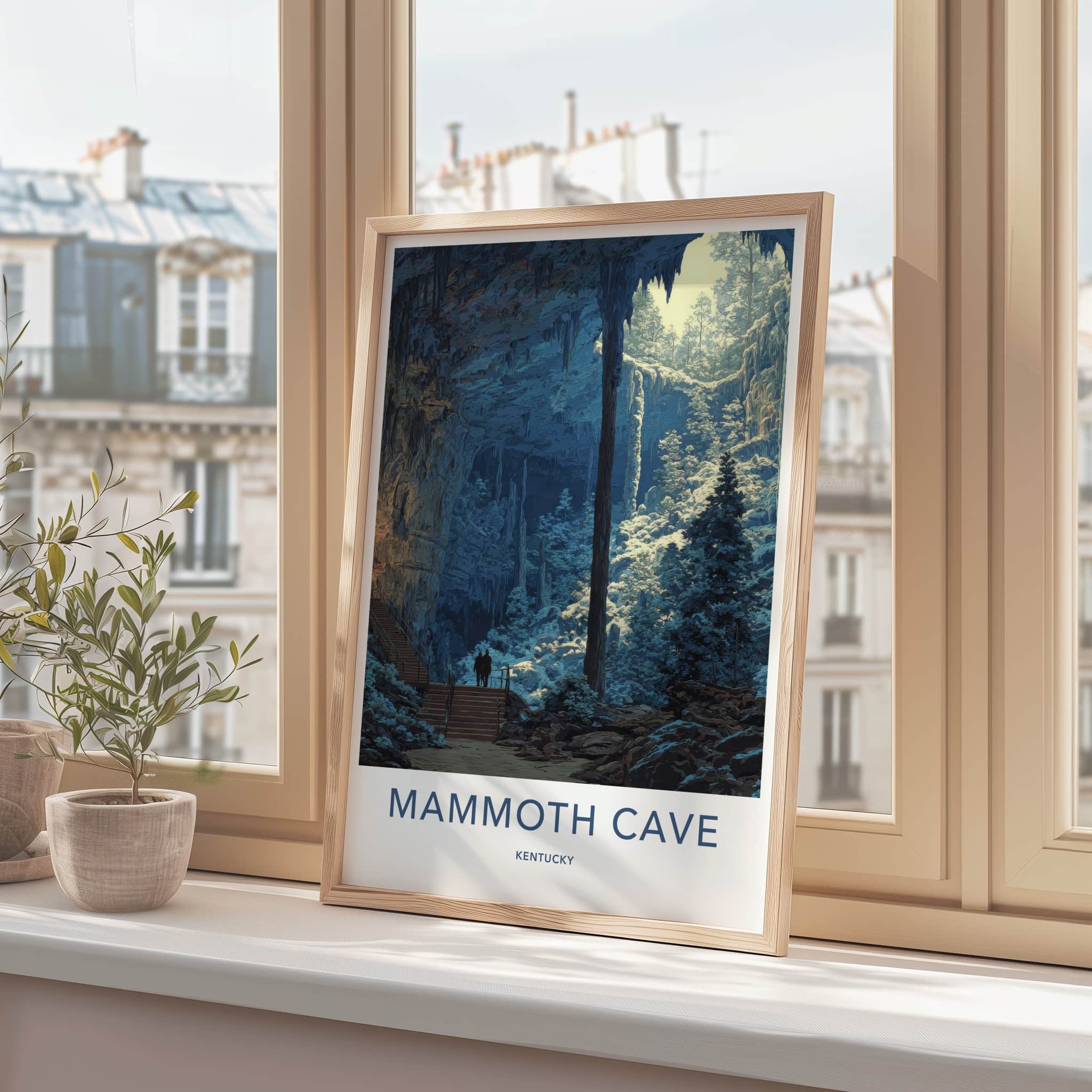 Mammoth Cave Poster - Kentucky Winter wonderland Gallery Art