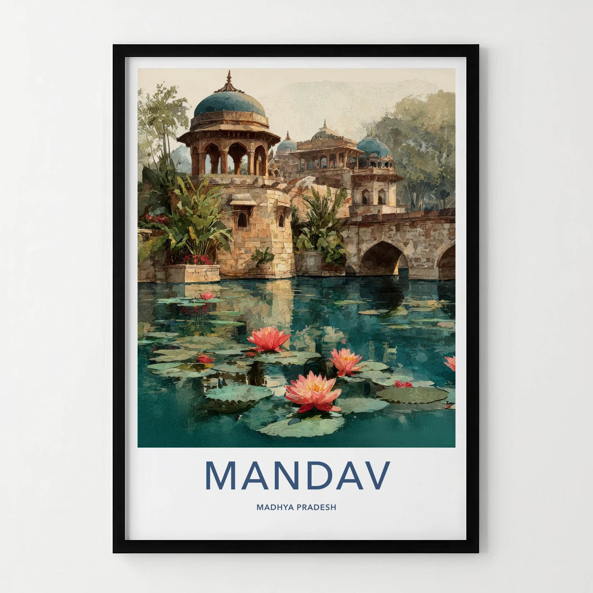 Mandav Poster - India Travel Art