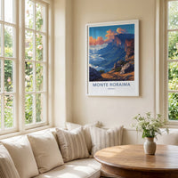 Monte Roraima Poster Venezuela Dramatic Cliffside Art Print Gallery Art