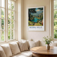 Morni Hills Poster - India Art Print - Haryana Lush Green Scenery Gallery Art