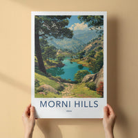 Morni Hills Poster - India Art Print - Haryana Lush Green Scenery Gallery Art
