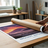 Mount Bromo Poster - Indonesia Travel Art - Volcanic Sunset Vista Home Decor