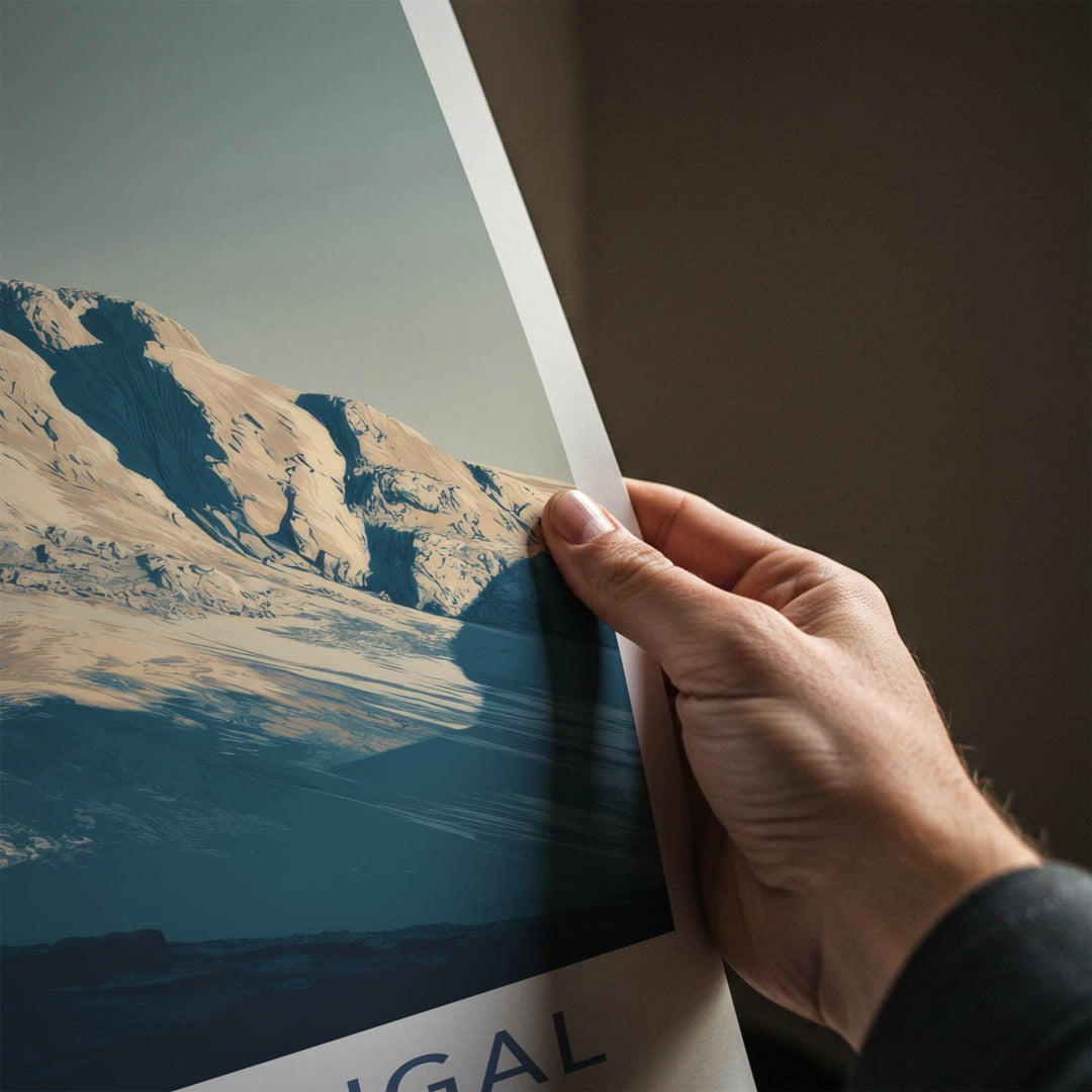 Mount Errigal Poster - Ireland Travel Art