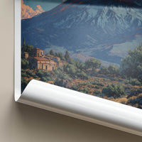 Mount Etna Poster - Italy Travel Art - Erupting Sky Peak Gift