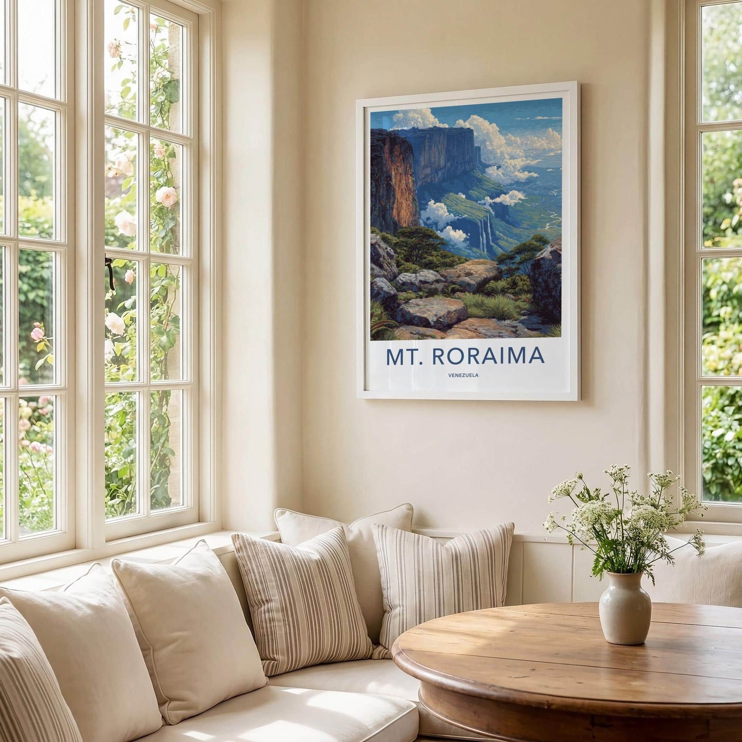 Mount Roraima Poster - Venezuela Travel Art - Majestic Mountain Vista Home Decor