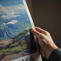 Mount Roraima Poster - Venezuela Travel Art - Majestic Mountain Vista Home Decor