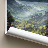 Munnar Poster - India Wall Art - Kerala Lush Green Valleys Home Decor