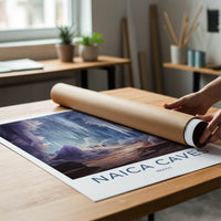 Naica Caves Poster - Mexico Wall Art - Giant Crystal Cave Home Decor