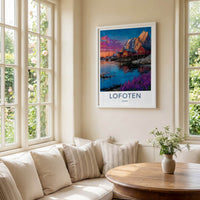 Lofoten Poster - Norway Travel Print