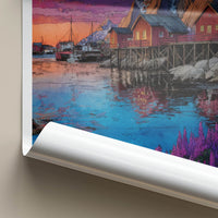 Lofoten Poster - Norway Travel Print