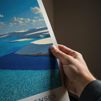 Lencois Maranhenses Poster - Brazil Travel Art