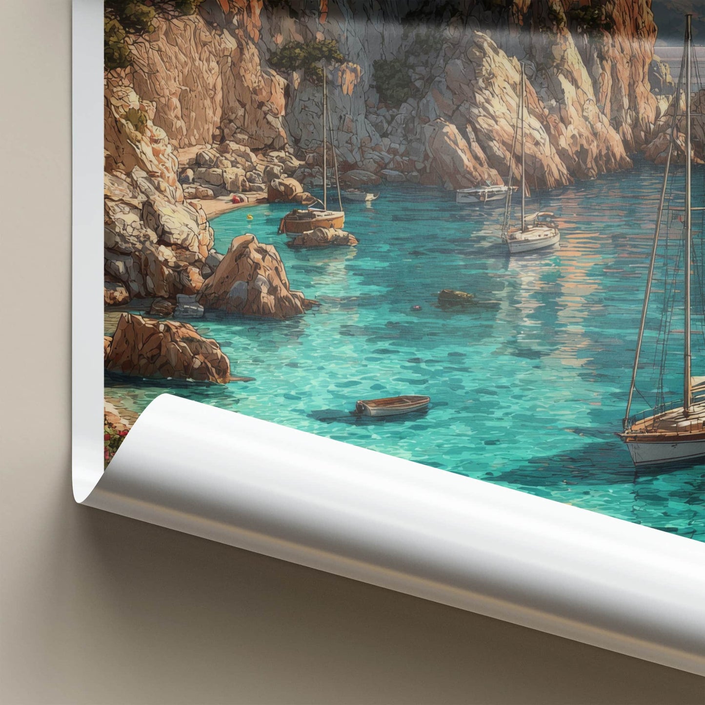 Lefkada Poster - Greece Art Print