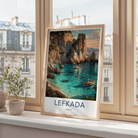 Lefkada Poster - Greece Art Print