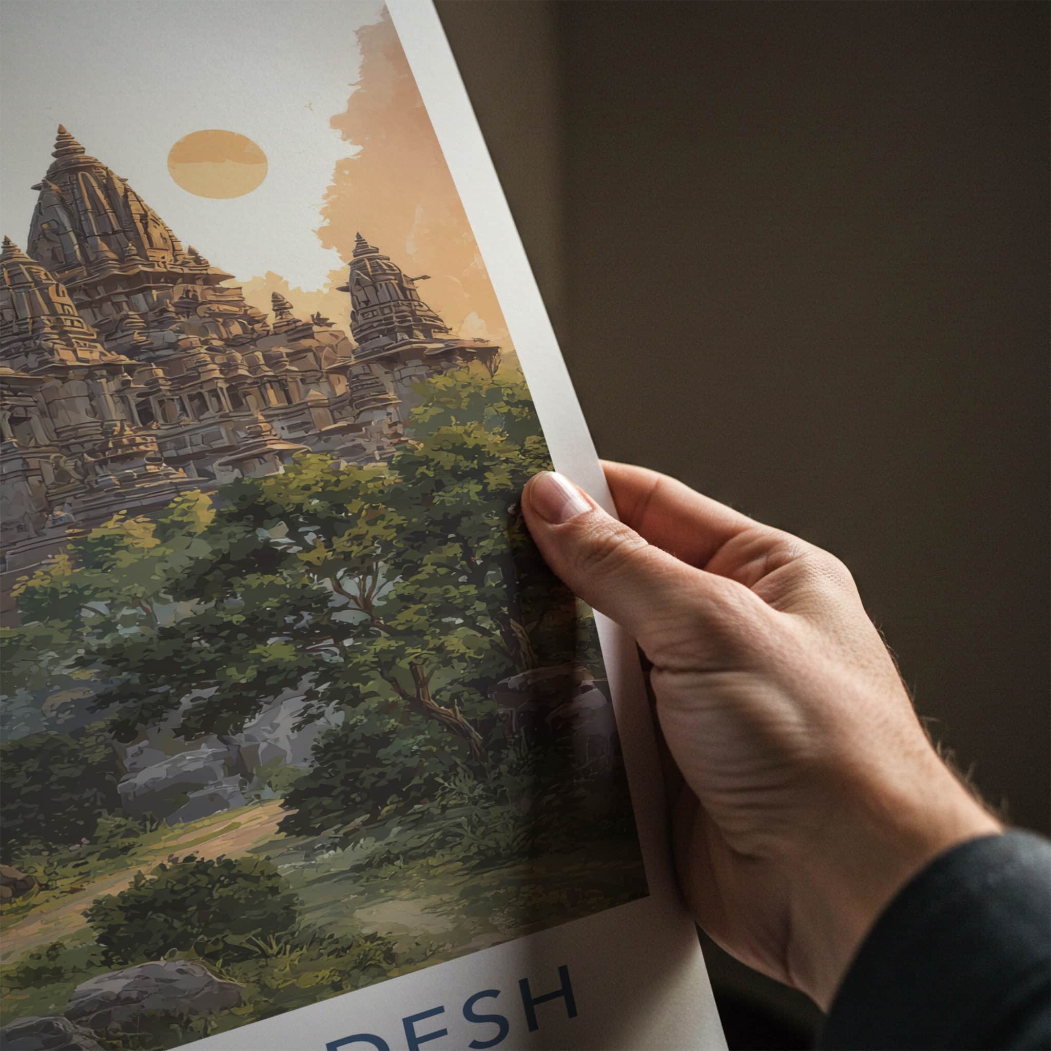 Madhya Pradesh Poster - India Fine Art