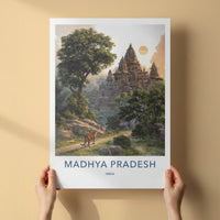 Madhya Pradesh Poster - India Fine Art