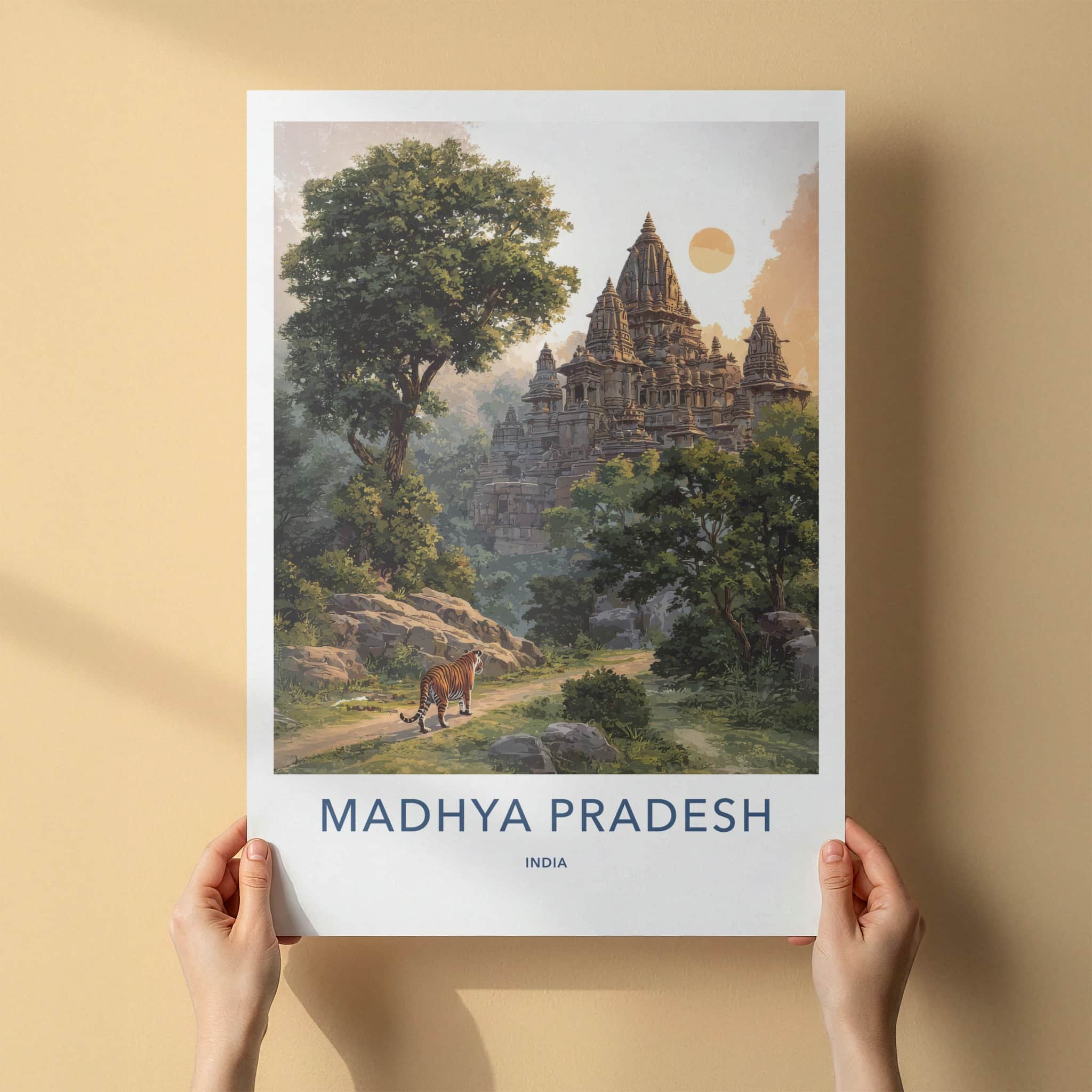 Madhya Pradesh Poster - India Fine Art