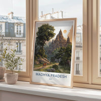 Madhya Pradesh Poster - India Fine Art