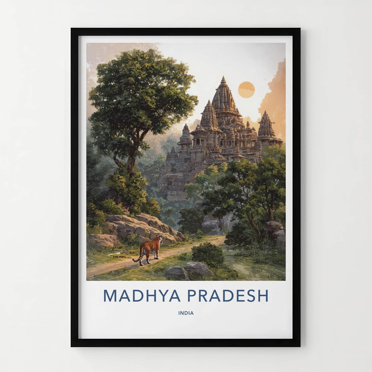 Madhya Pradesh Poster - India Fine Art
