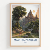 Madhya Pradesh Poster - India Fine Art