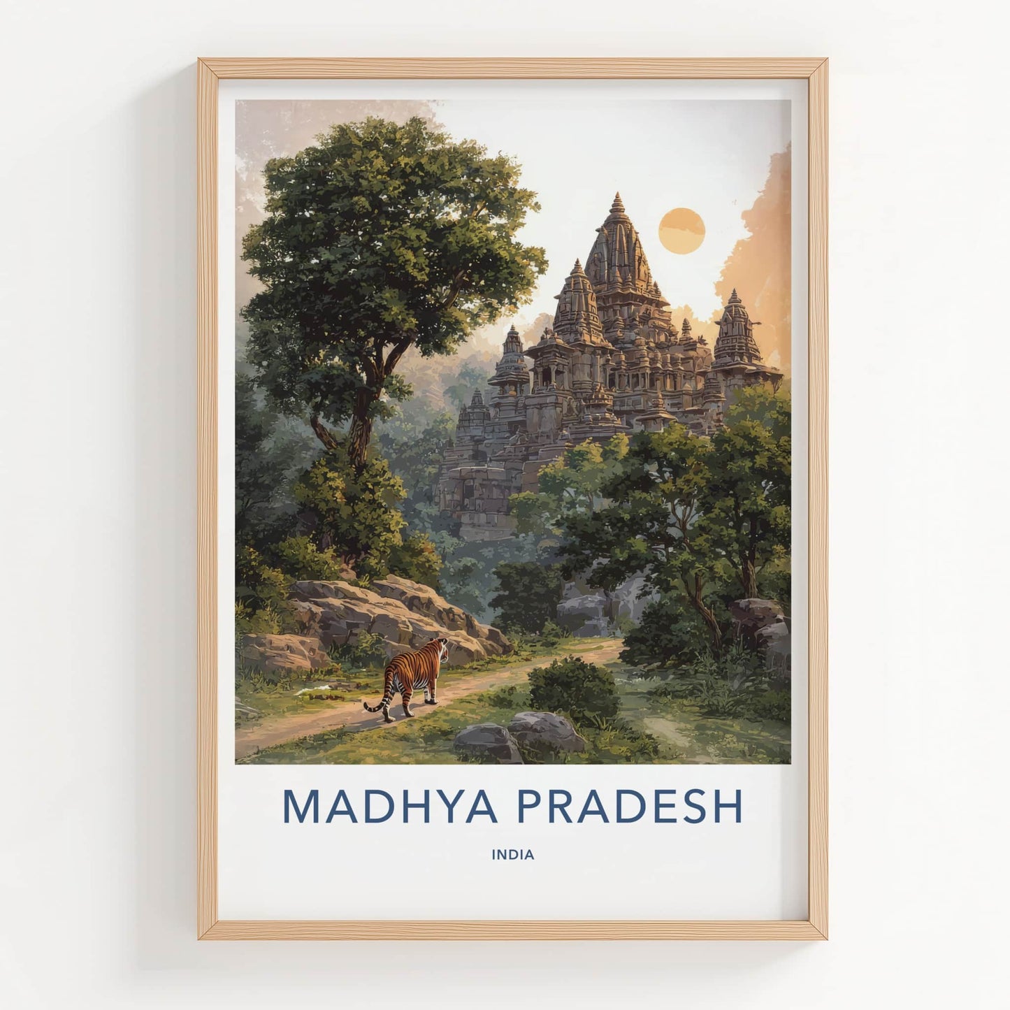 Madhya Pradesh Poster - India Fine Art