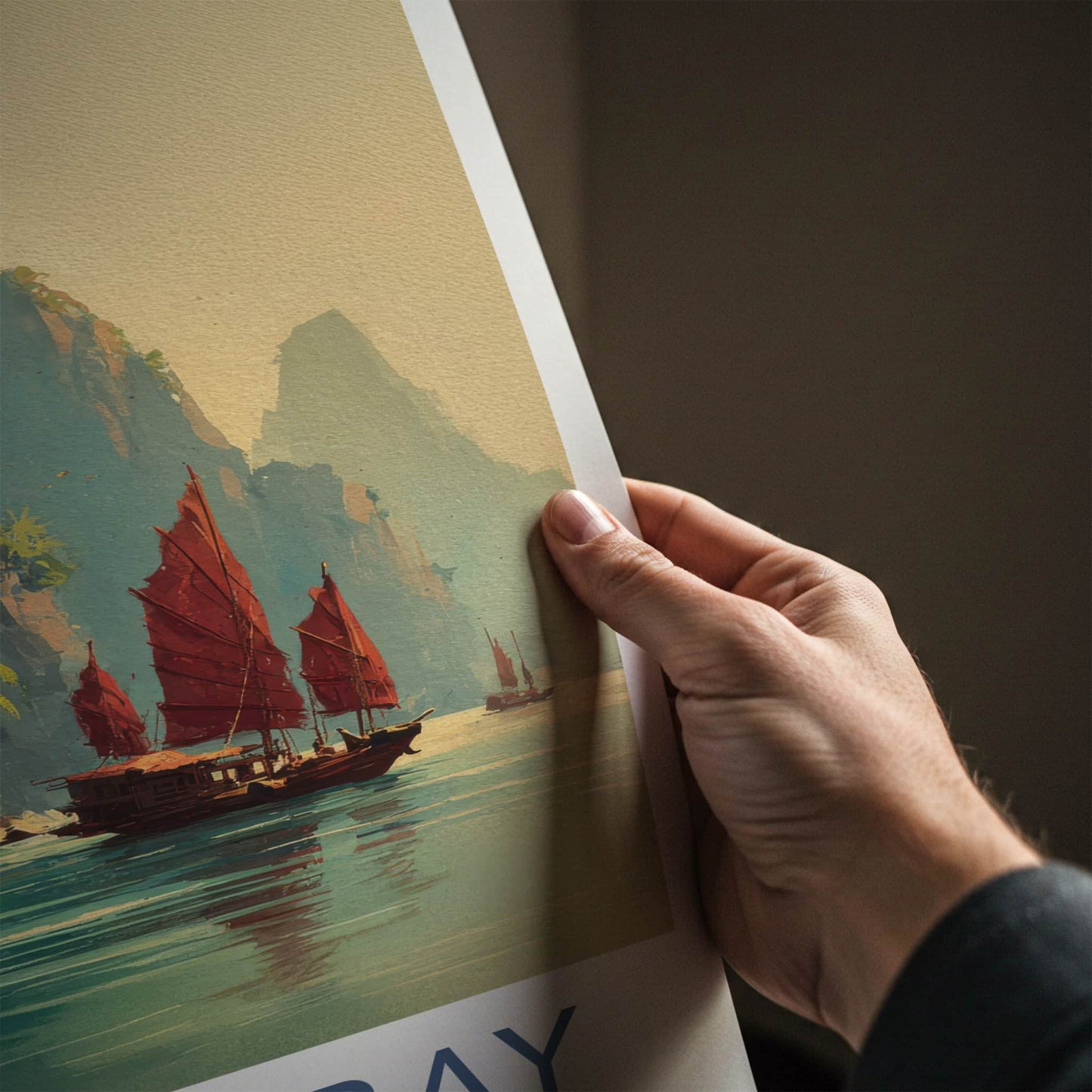 Lan Ha Bay Poster - Vietnam Wall Art