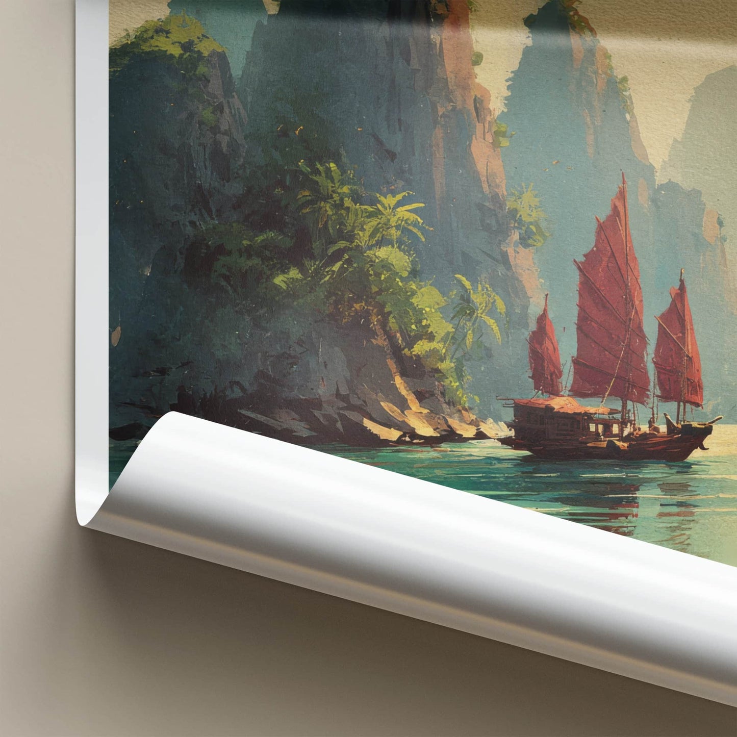 Lan Ha Bay Poster - Vietnam Wall Art