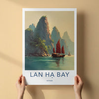 Lan Ha Bay Poster - Vietnam Wall Art