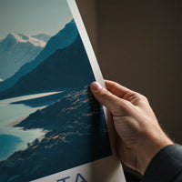 Lake Alta Poster - New Zealand Fine Art